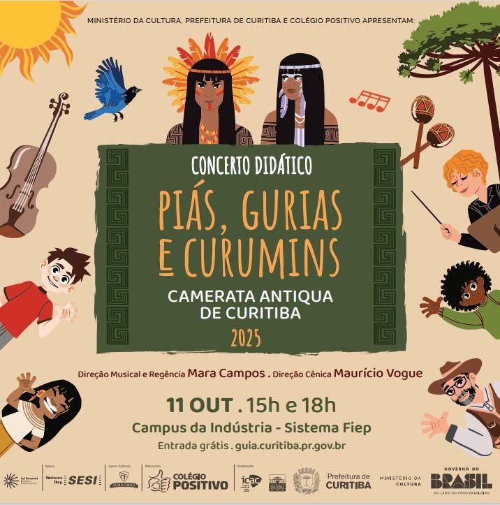 CONCERTO PARA PIS, GURIAS E CURUMINS
